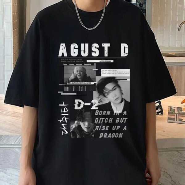 Camiseta Kpop Bts Suga 082