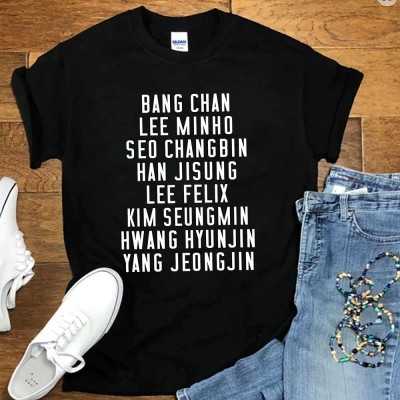 Camiseta Kpop Stray Kids 03