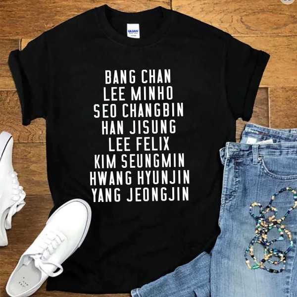 Camiseta Kpop Stray Kids 03