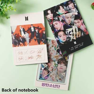 Libreta BTS Diseño Al Azar