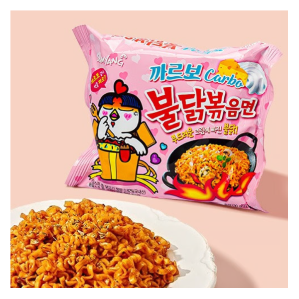Ramen Buldak Carbonara