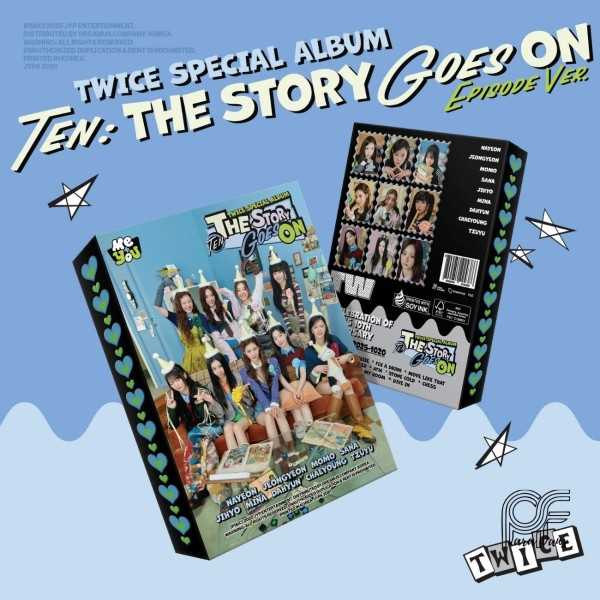 ÁLBUM DE TWICE - TEN : THE STORY GOES ON