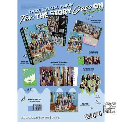 ÁLBUM DE TWICE - TEN : THE STORY GOES ON