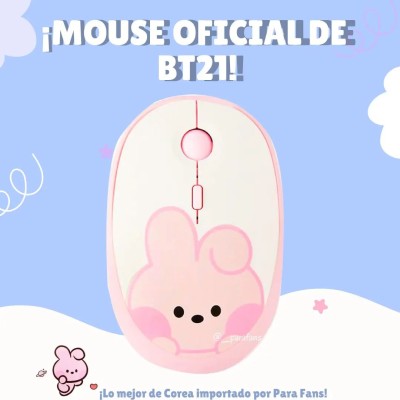 MOUSE OFICIAL BT21 COOKY