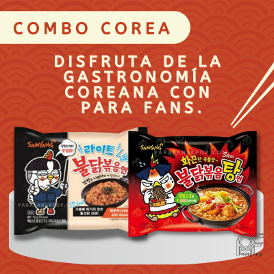 COMBO DOS RAMEN COREANOS